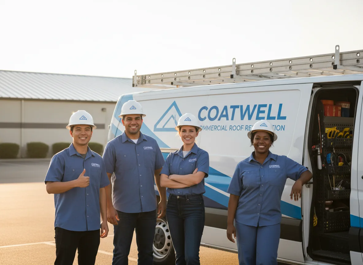 Commercial roof coating company in Rozet, WY